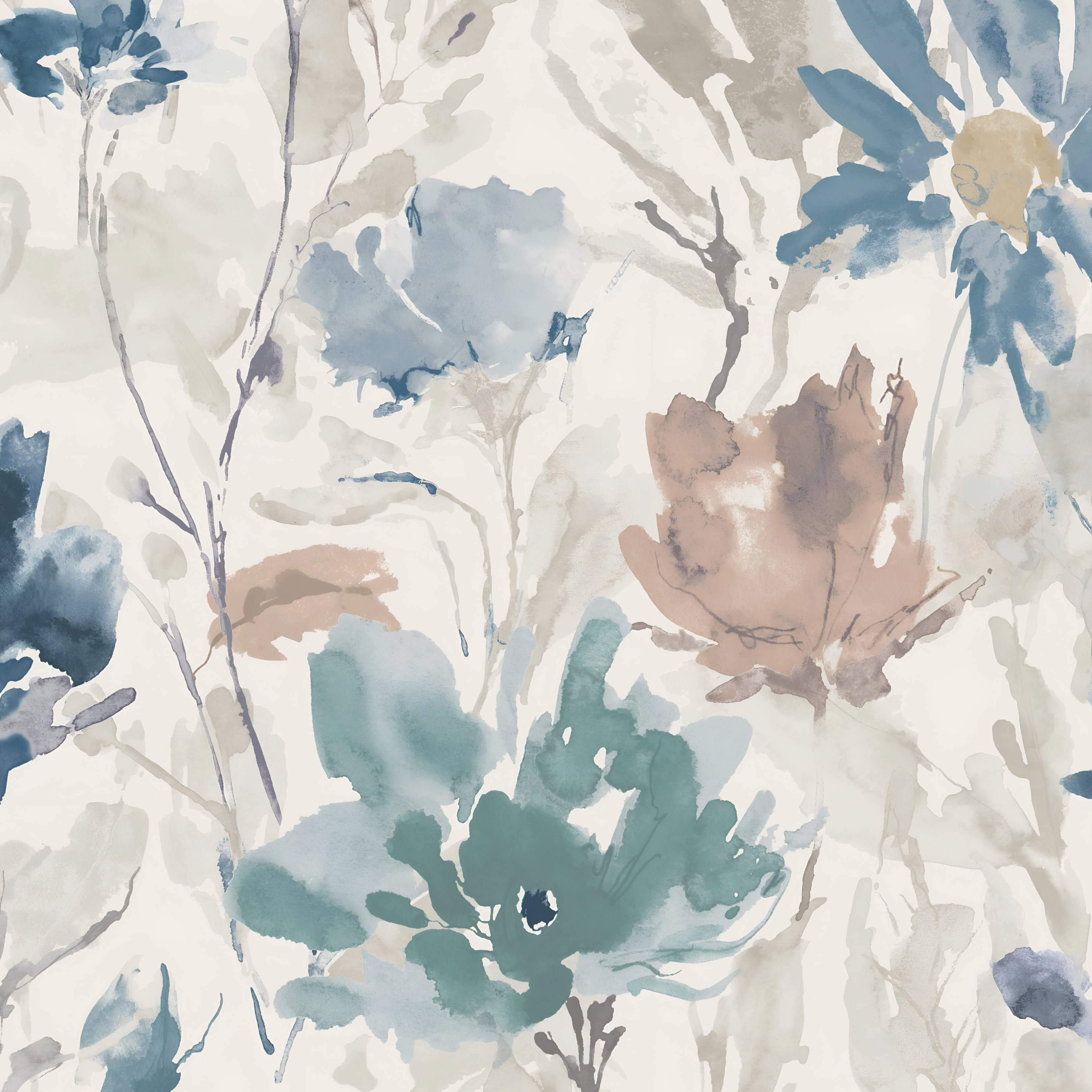 Sunstyle rotary print textile design